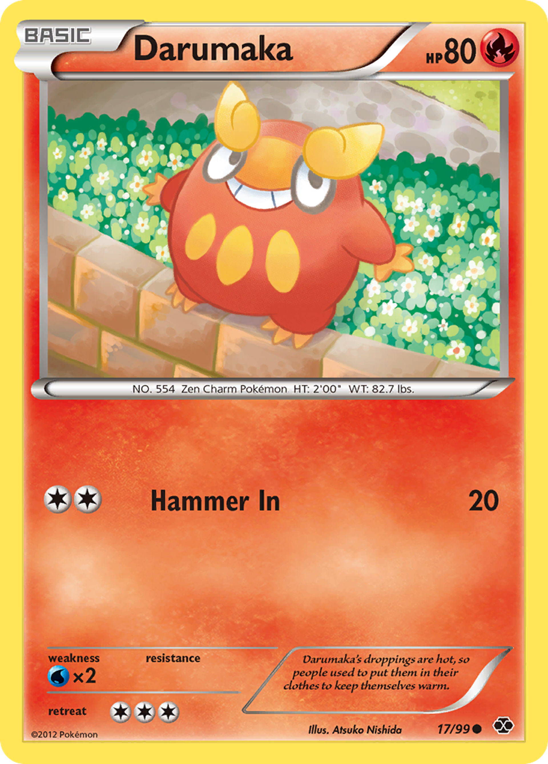 Darumaka — Next Destinies — Pokémon