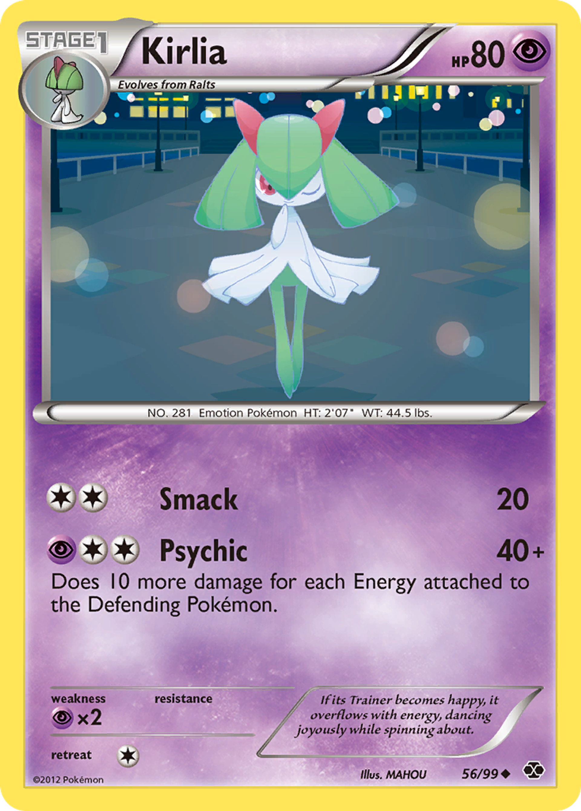 Kirlia — Next Destinies — Pokémon