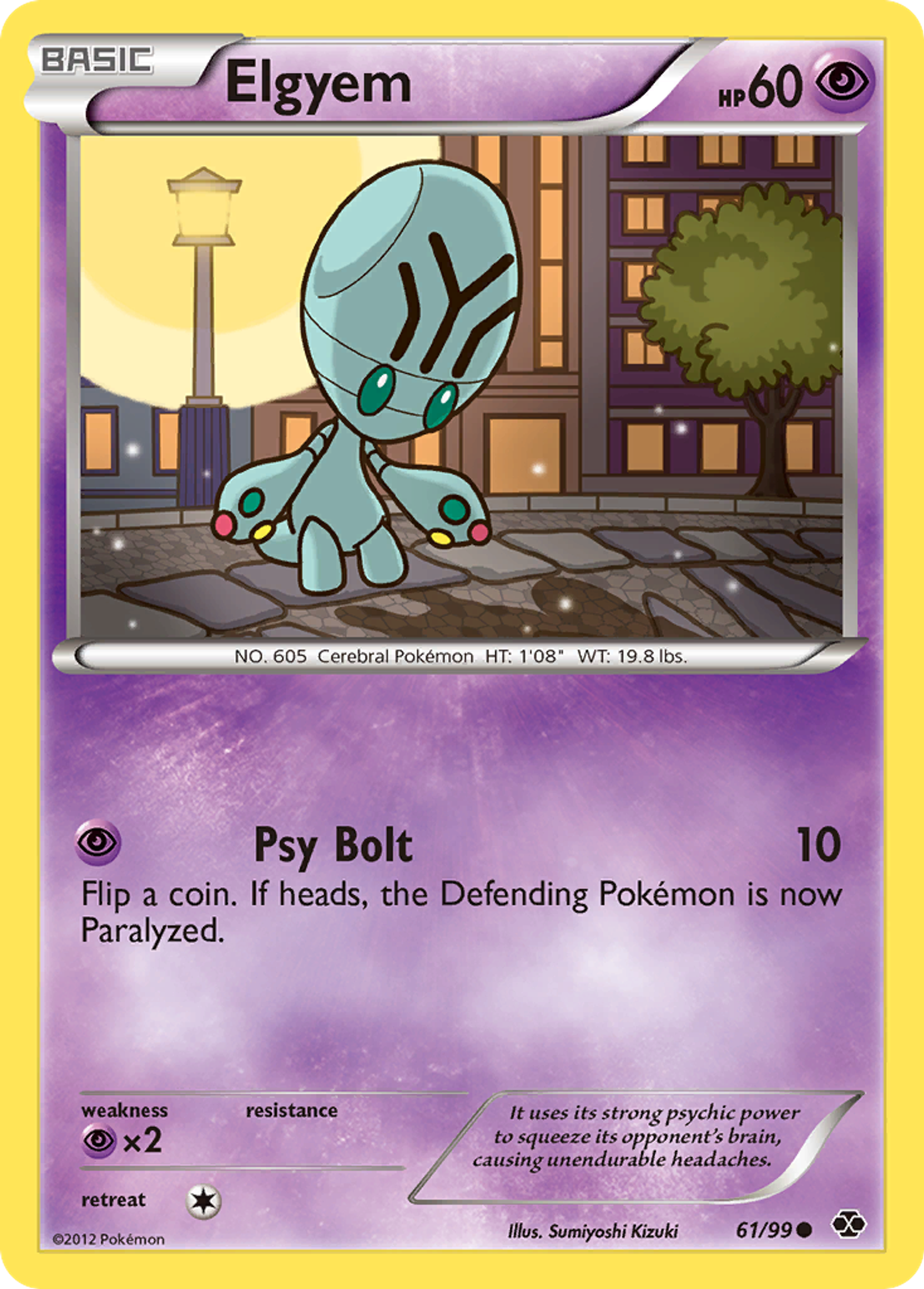 Elgyem — Next Destinies — Pokémon