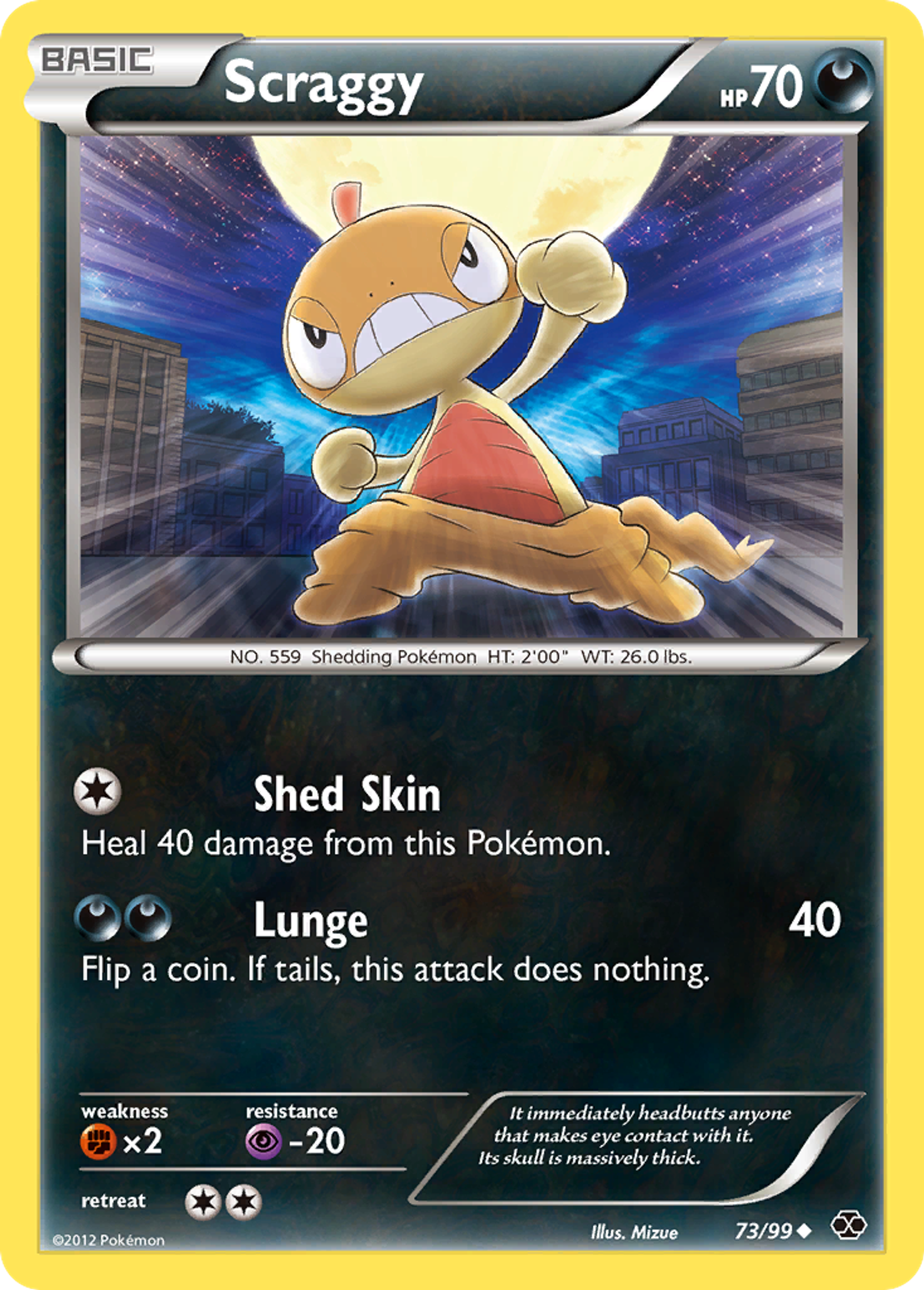 Scraggy — Next Destinies — Pokémon