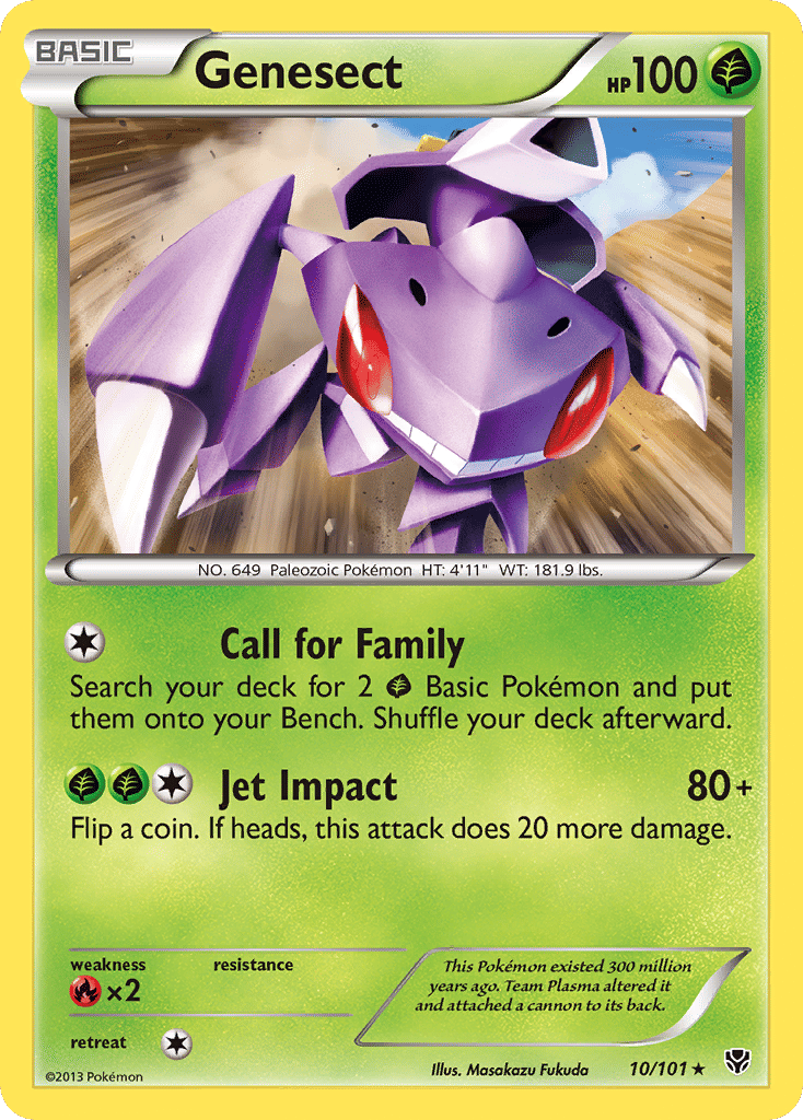 Genesect — Plasma Blast — Pokemon