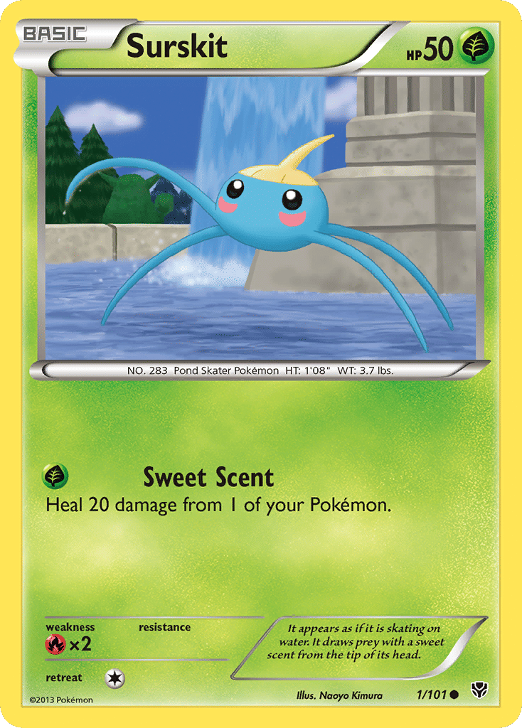 Surskit — Plasma Blast — Pokemon