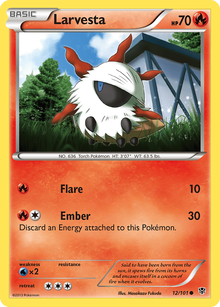 Larvesta — Plasma Blast — Pokemon