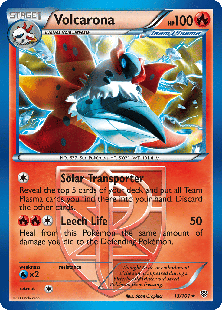 Volcarona — Plasma Blast — Pokemon