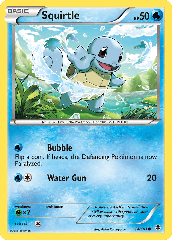 Squirtle — Plasma Blast — Pokemon