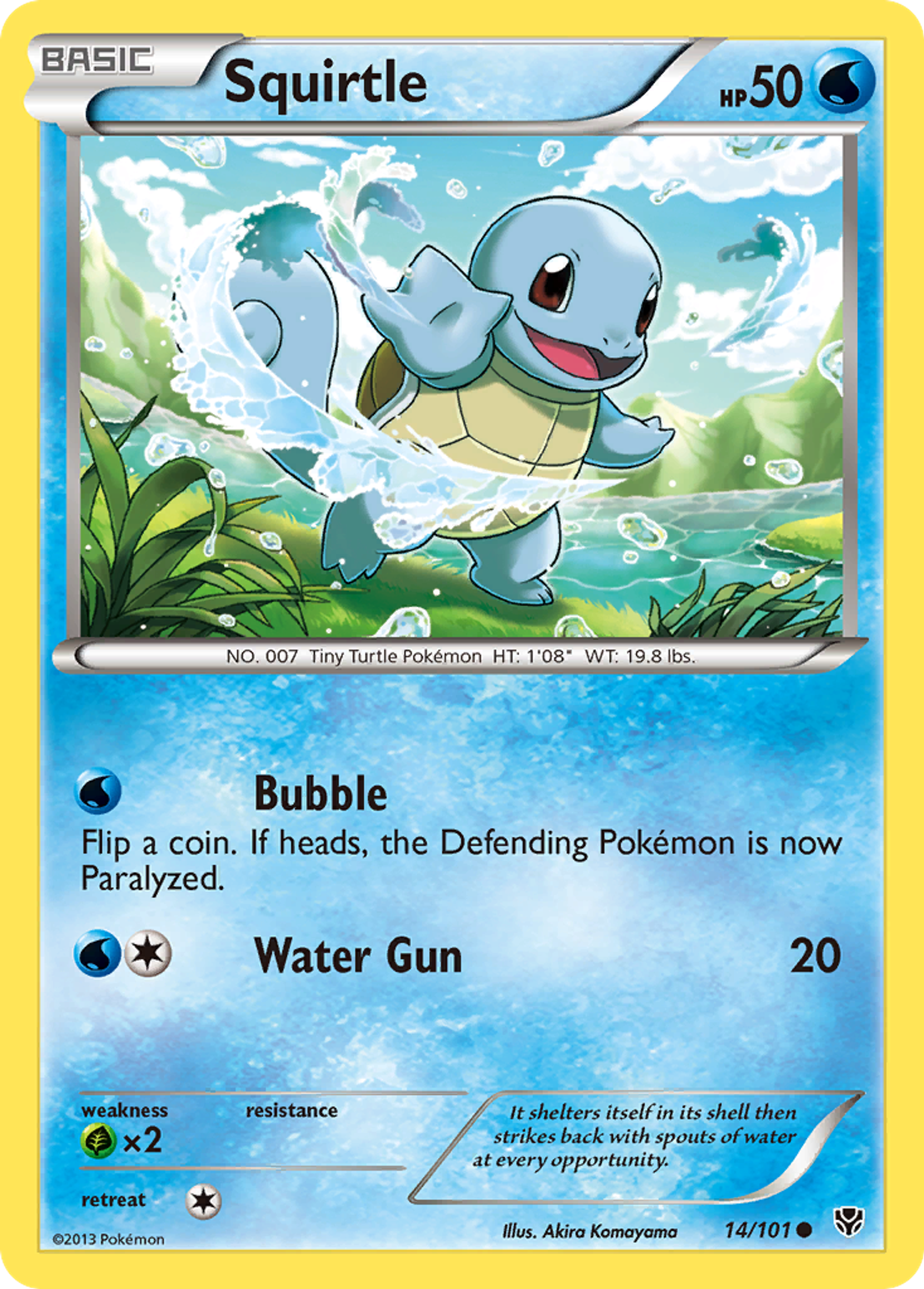 Squirtle — Plasma Blast — Pokemon