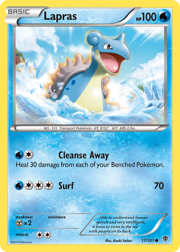 Lapras — Plasma Blast — Pokemon