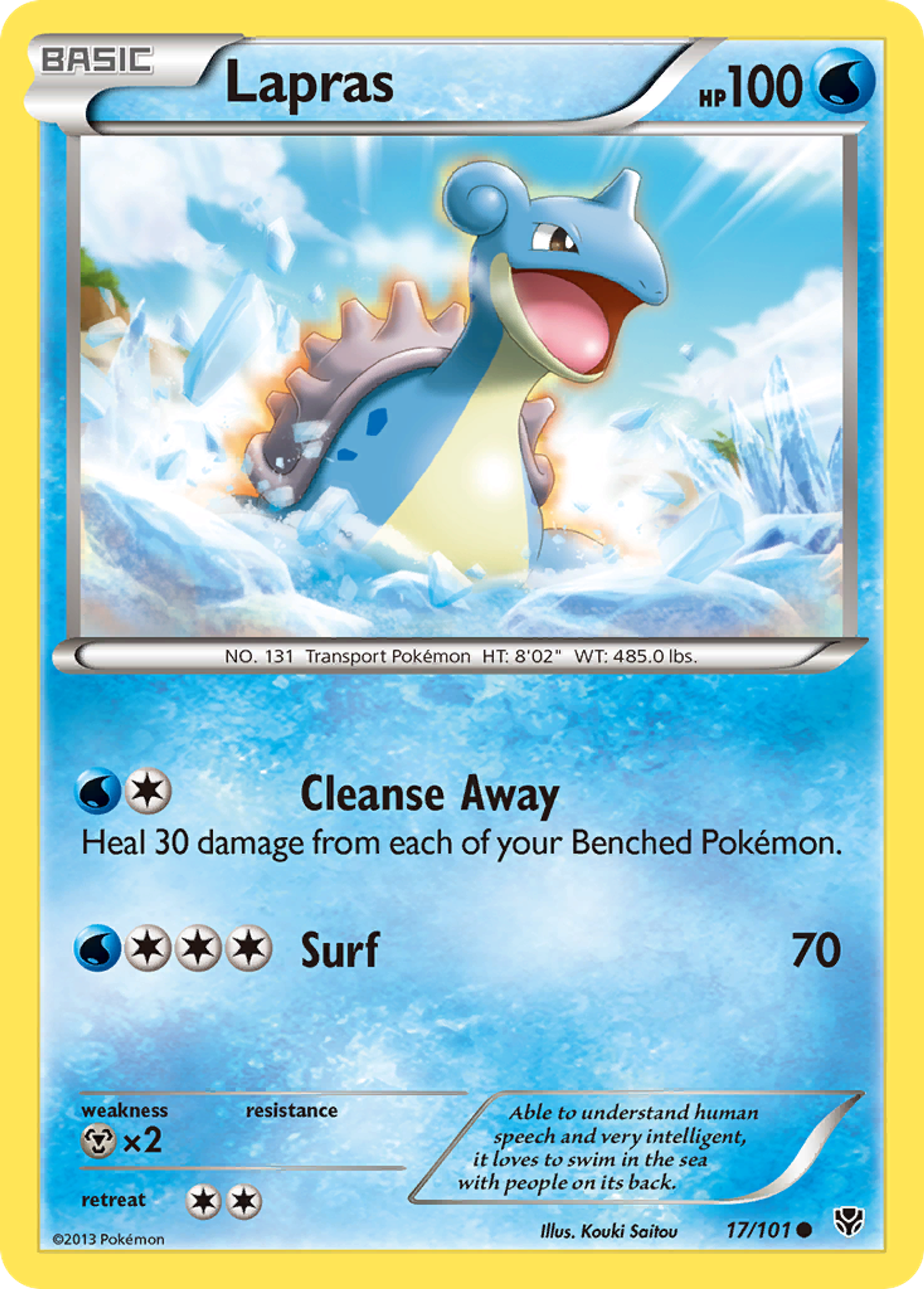 Lapras — Plasma Blast — Pokémon