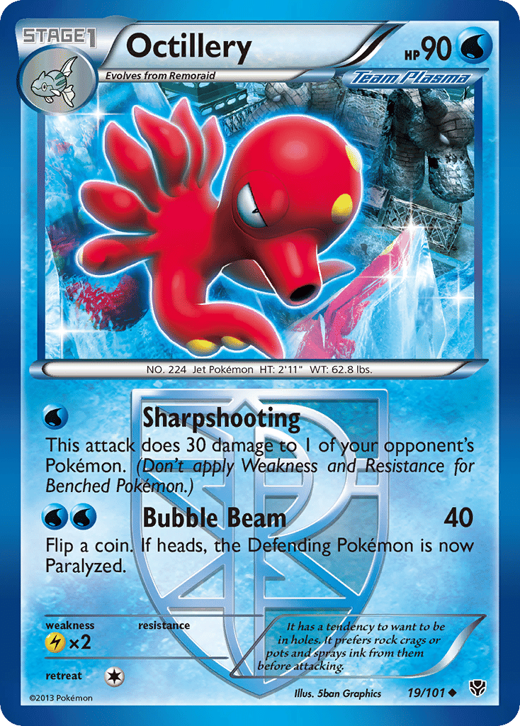 Octillery — Plasma Blast — Pokemon