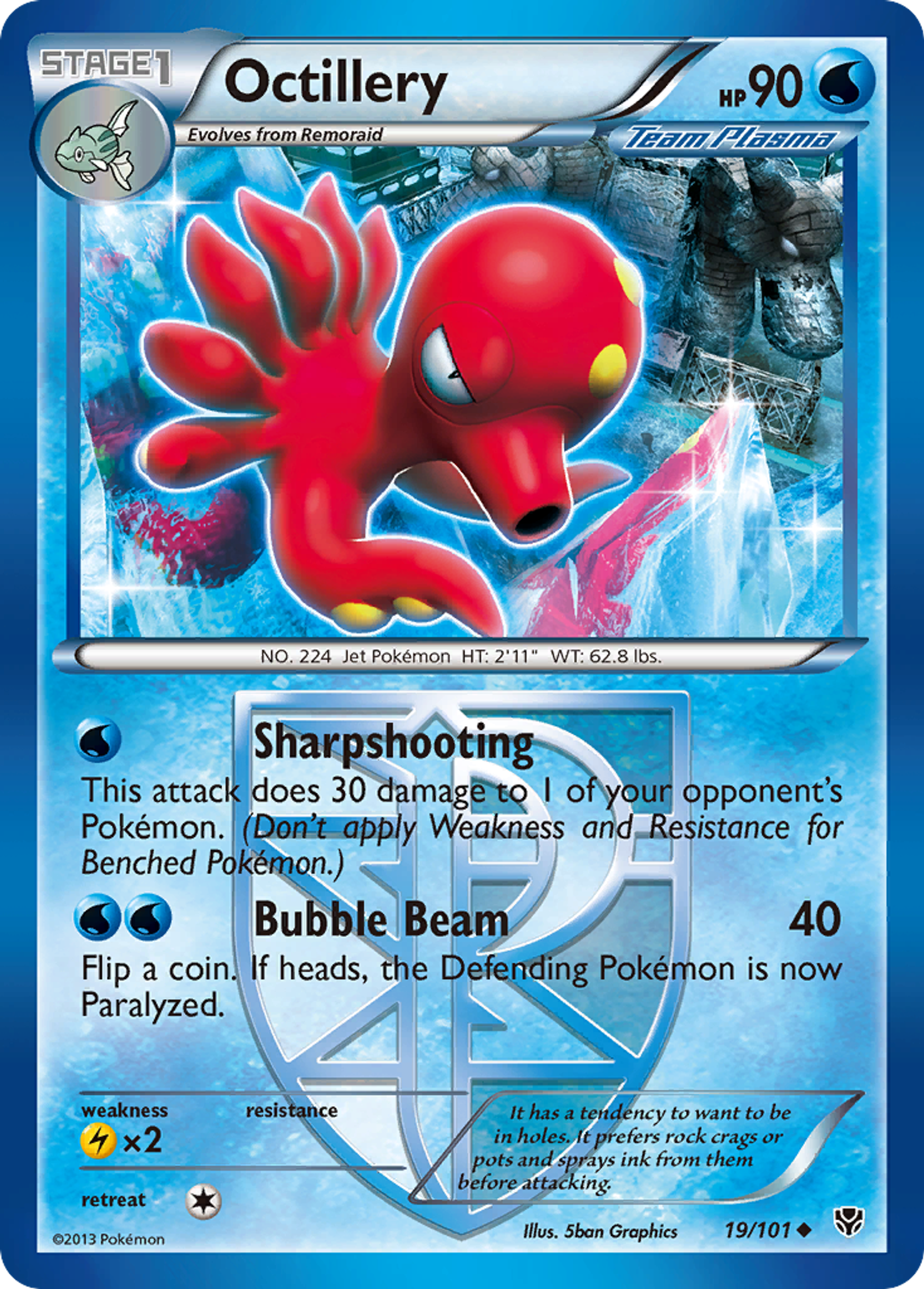 Octillery — Plasma Blast — Pokémon