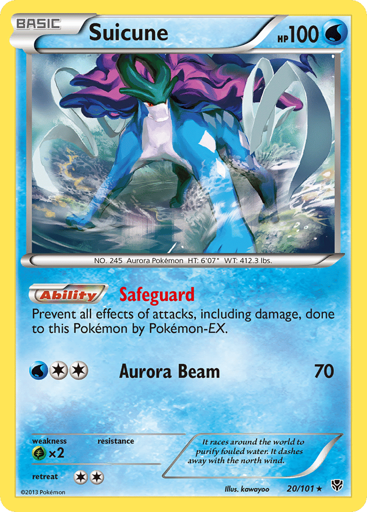Suicune — Plasma Blast — Pokemon