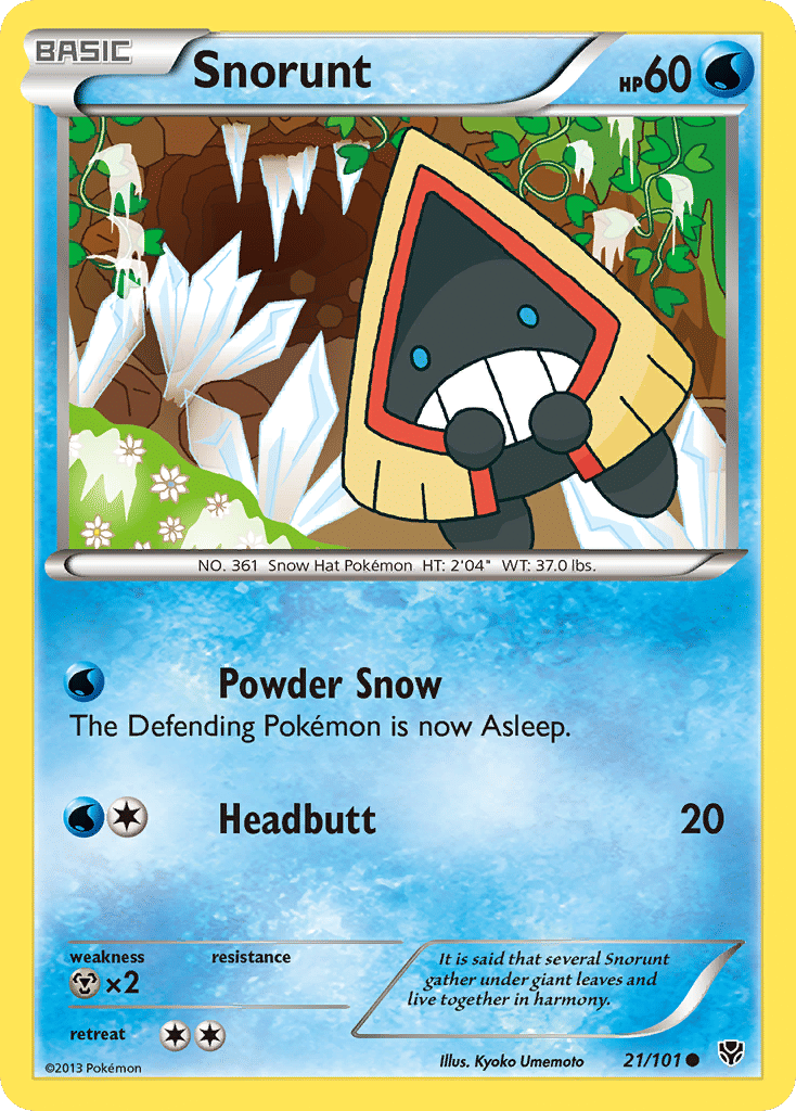 Snorunt — Plasma Blast — Pokemon