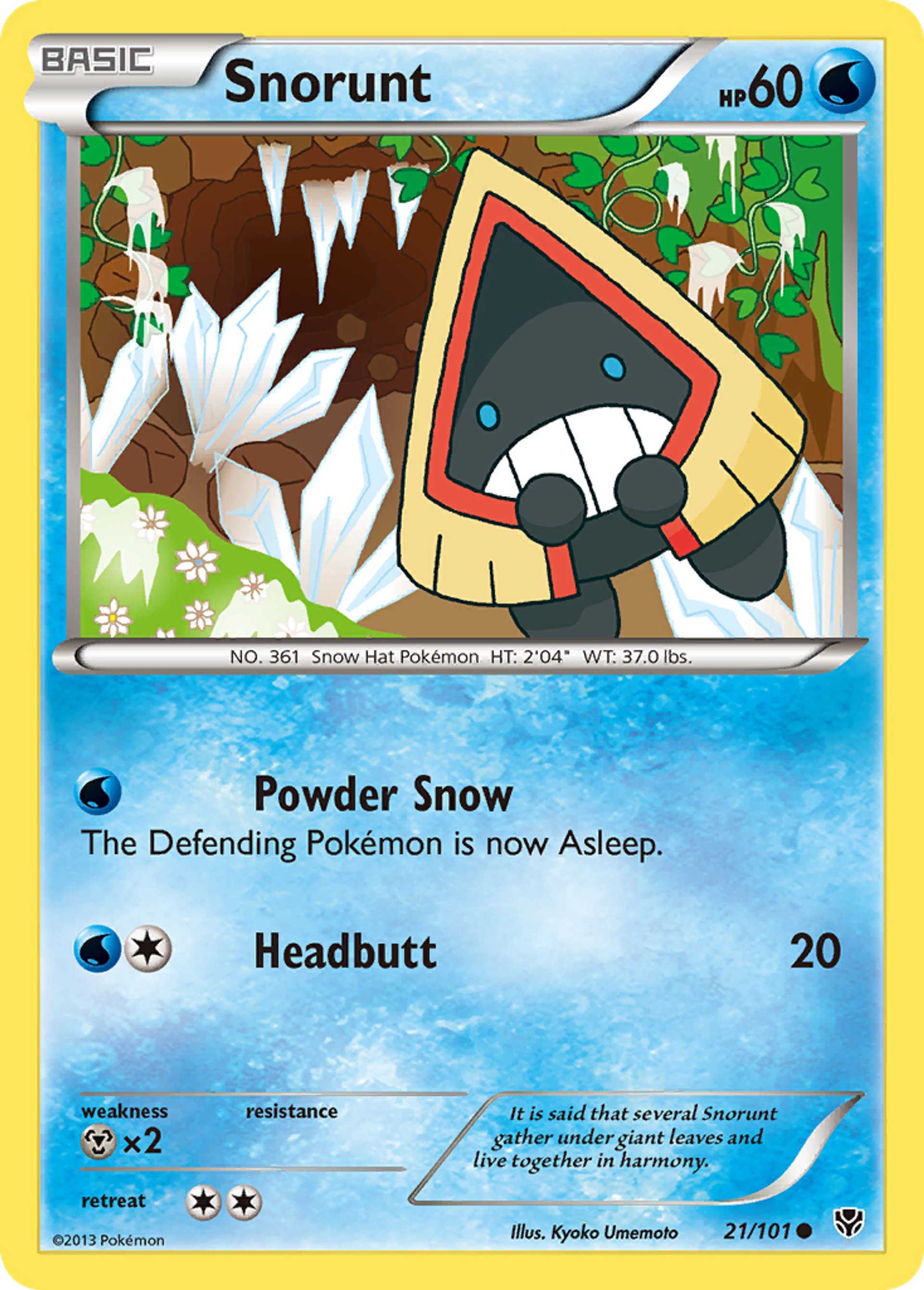 Snorunt — Plasma Blast — Pokémon