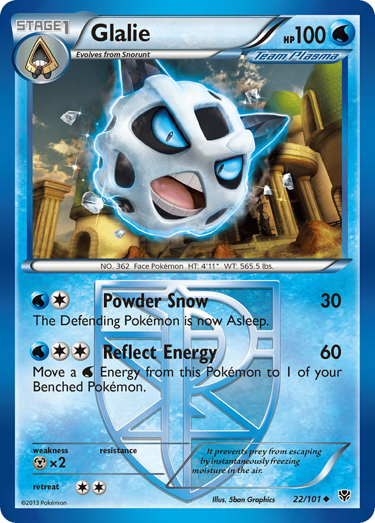 Glalie — Plasma Blast — Pokemon
