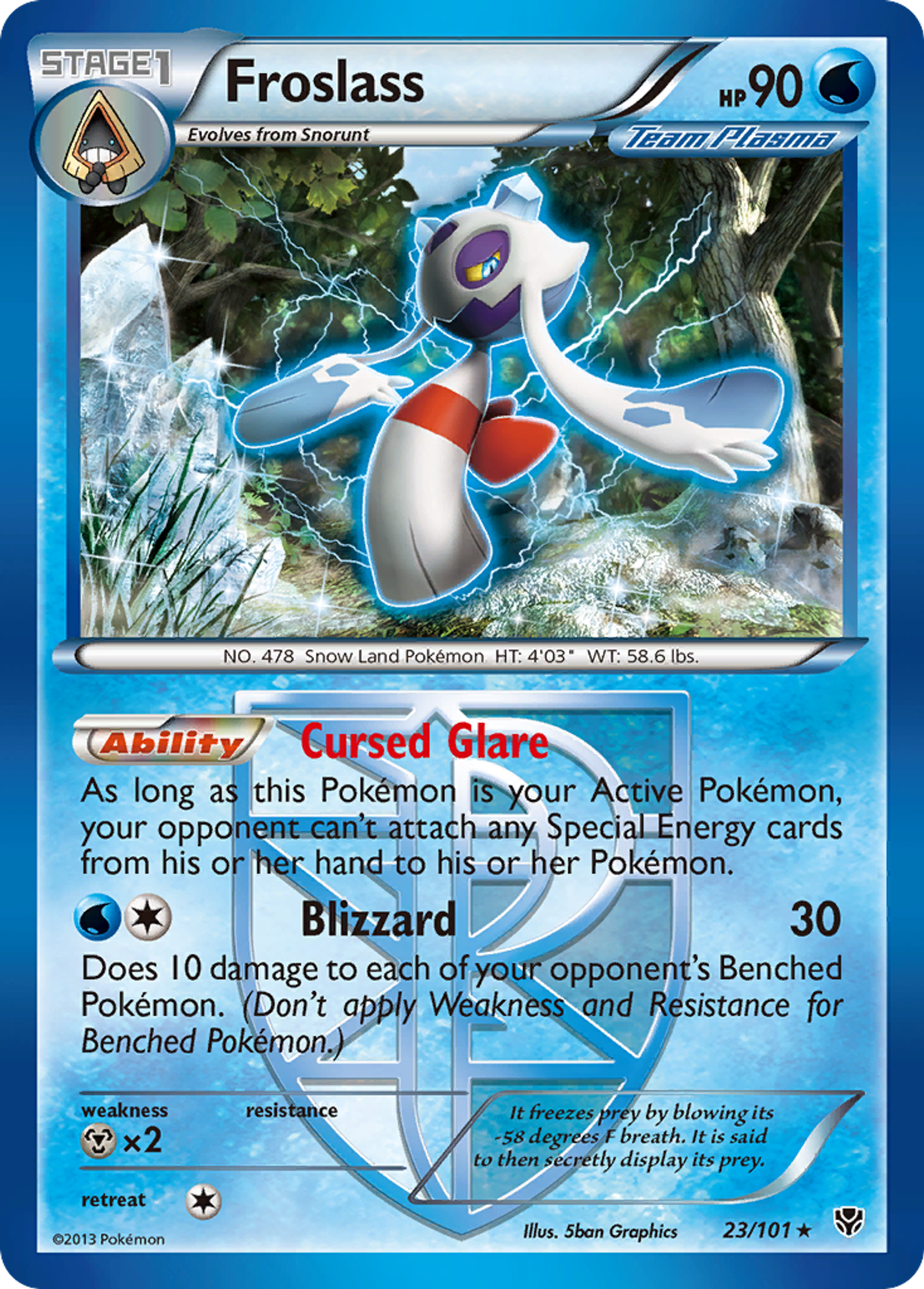 Froslass — Plasma Blast — Pokémon