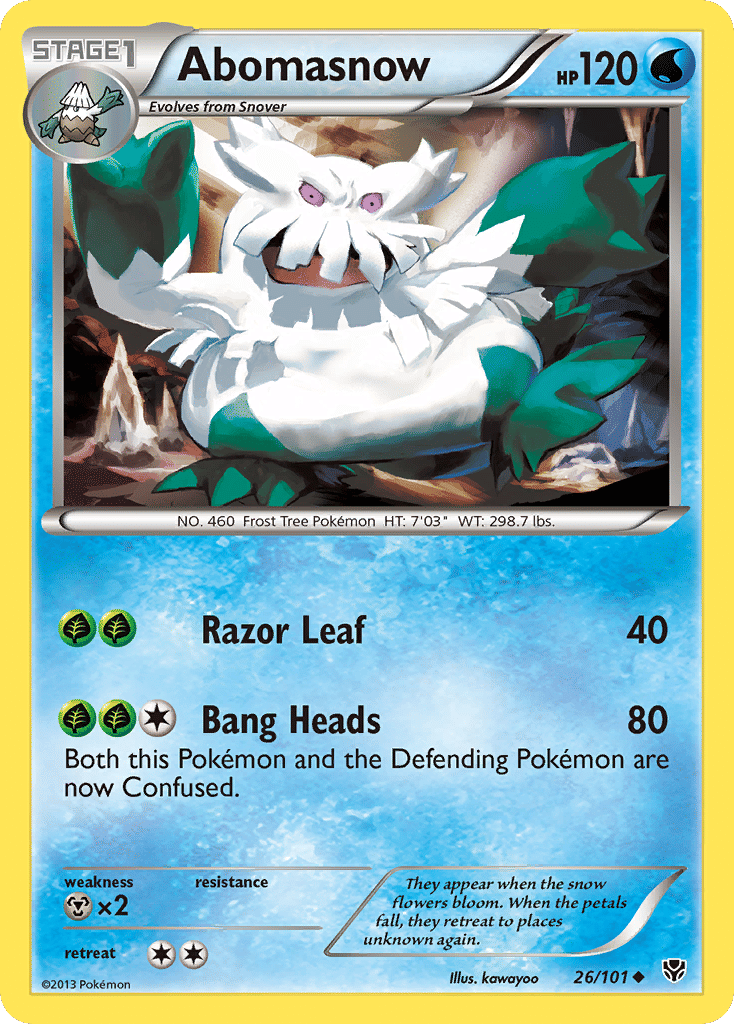 Abomasnow — Plasma Blast — Pokemon