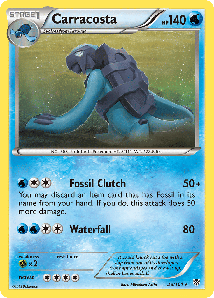 Carracosta — Plasma Blast — Pokemon