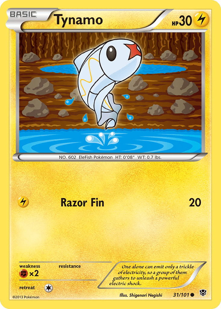 Tynamo — Plasma Blast — Pokemon