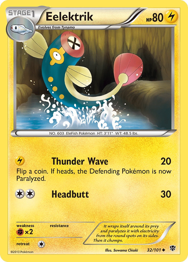 Eelektrik — Plasma Blast — Pokemon