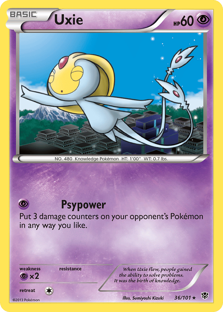Uxie — Plasma Blast — Pokemon