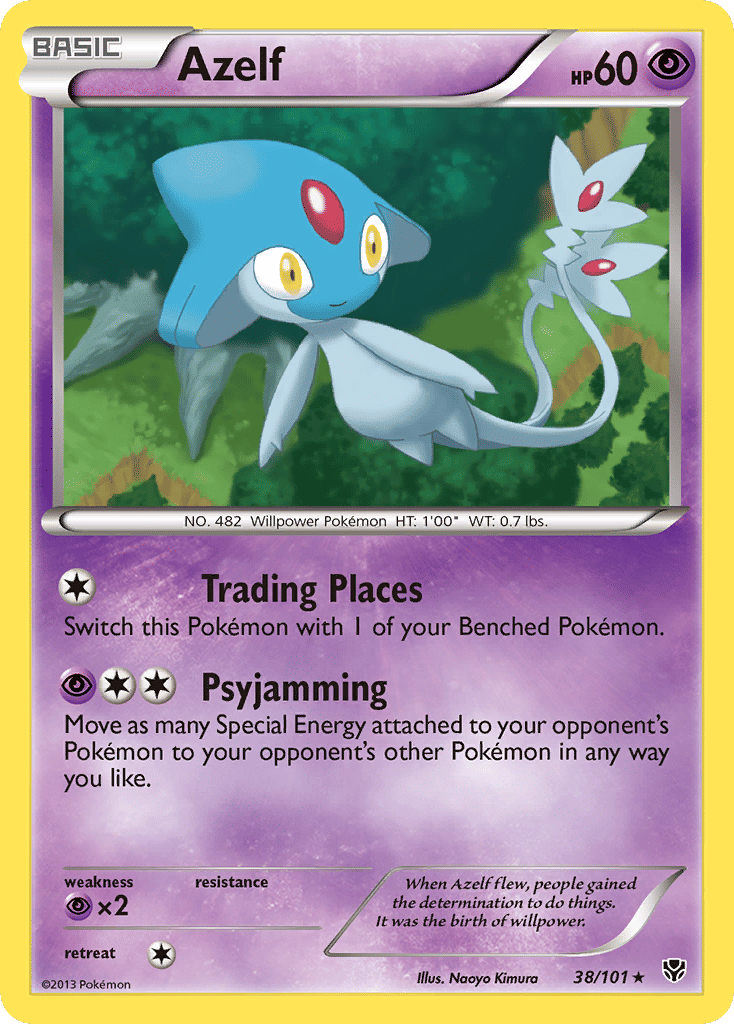 Azelf — Plasma Blast — Pokemon