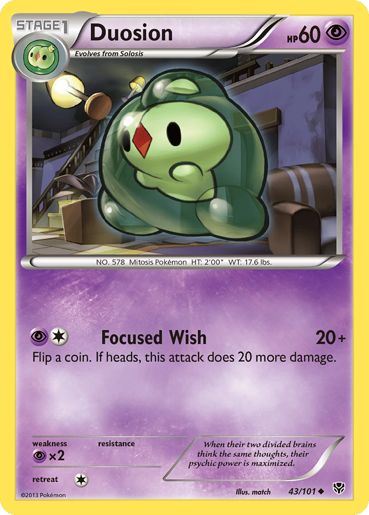 Duosion — Plasma Blast — Pokemon