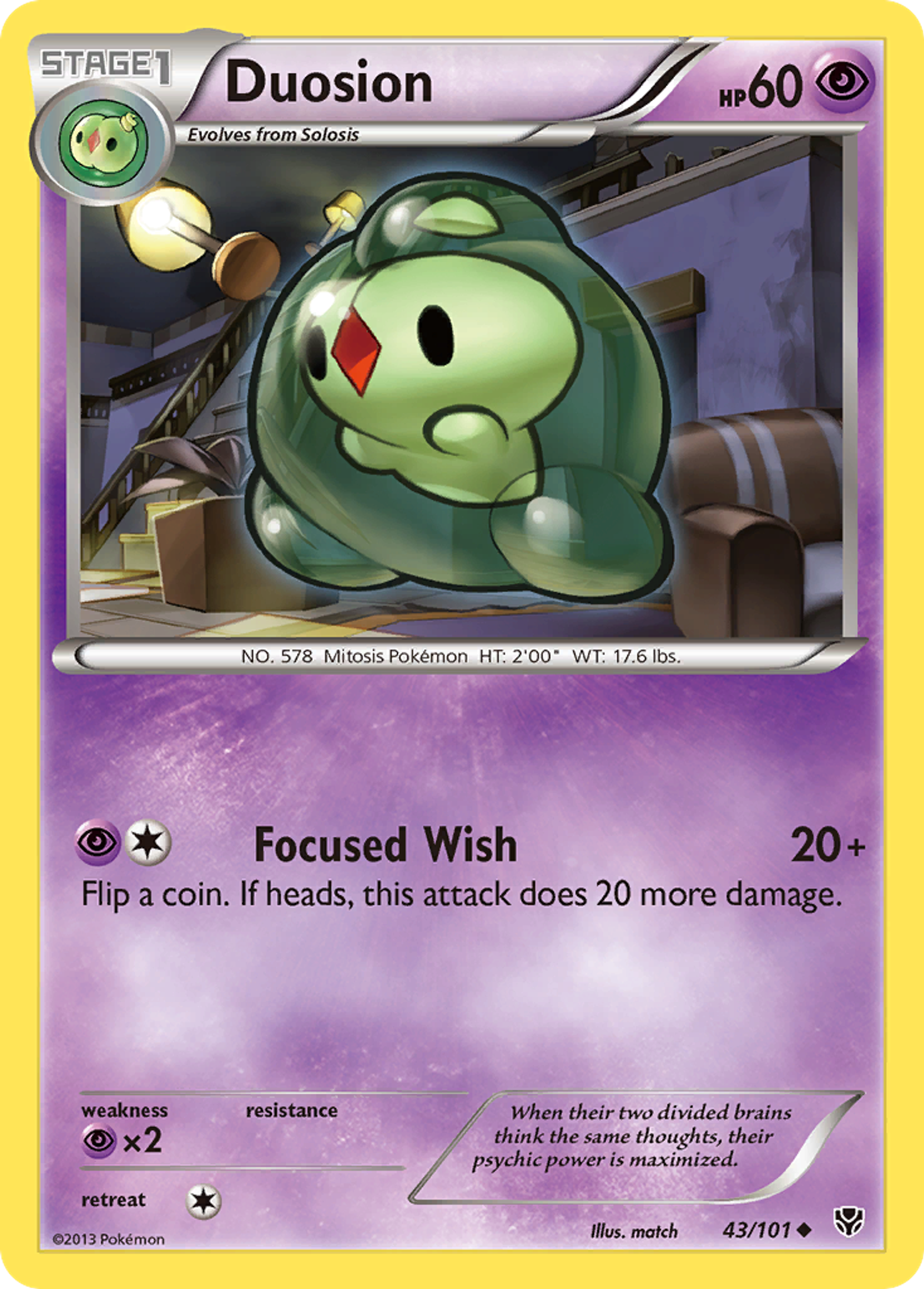 Duosion — Plasma Blast — Pokémon