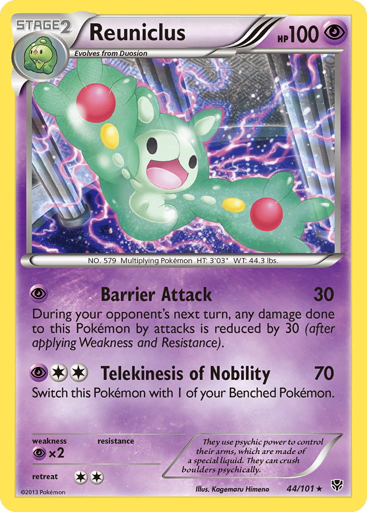 Reuniclus — Plasma Blast — Pokemon
