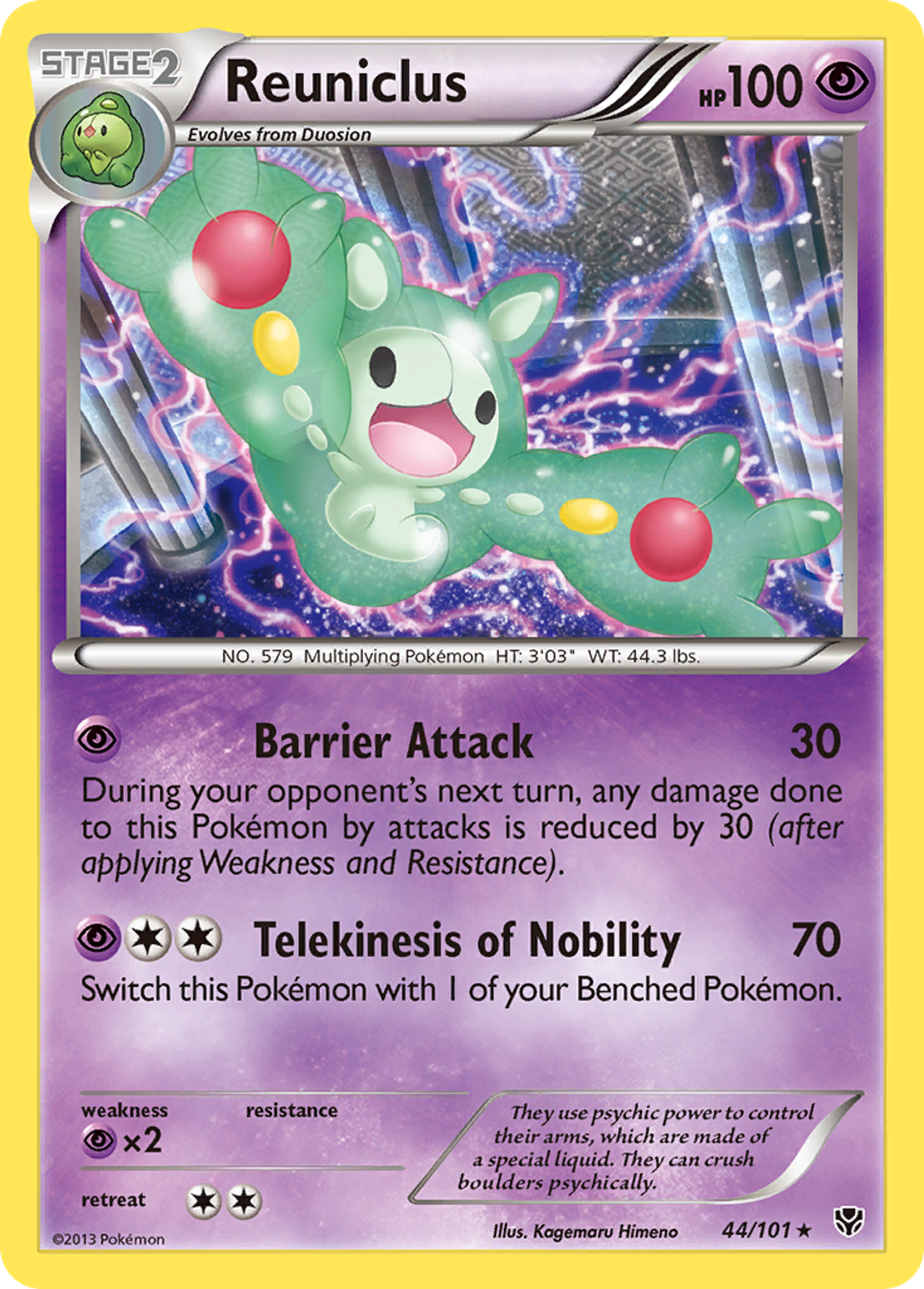 Reuniclus — Plasma Blast — Pokémon