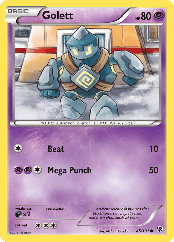 Golett — Plasma Blast — Pokemon
