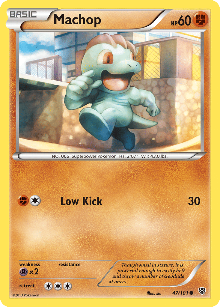 Machop — Plasma Blast — Pokemon
