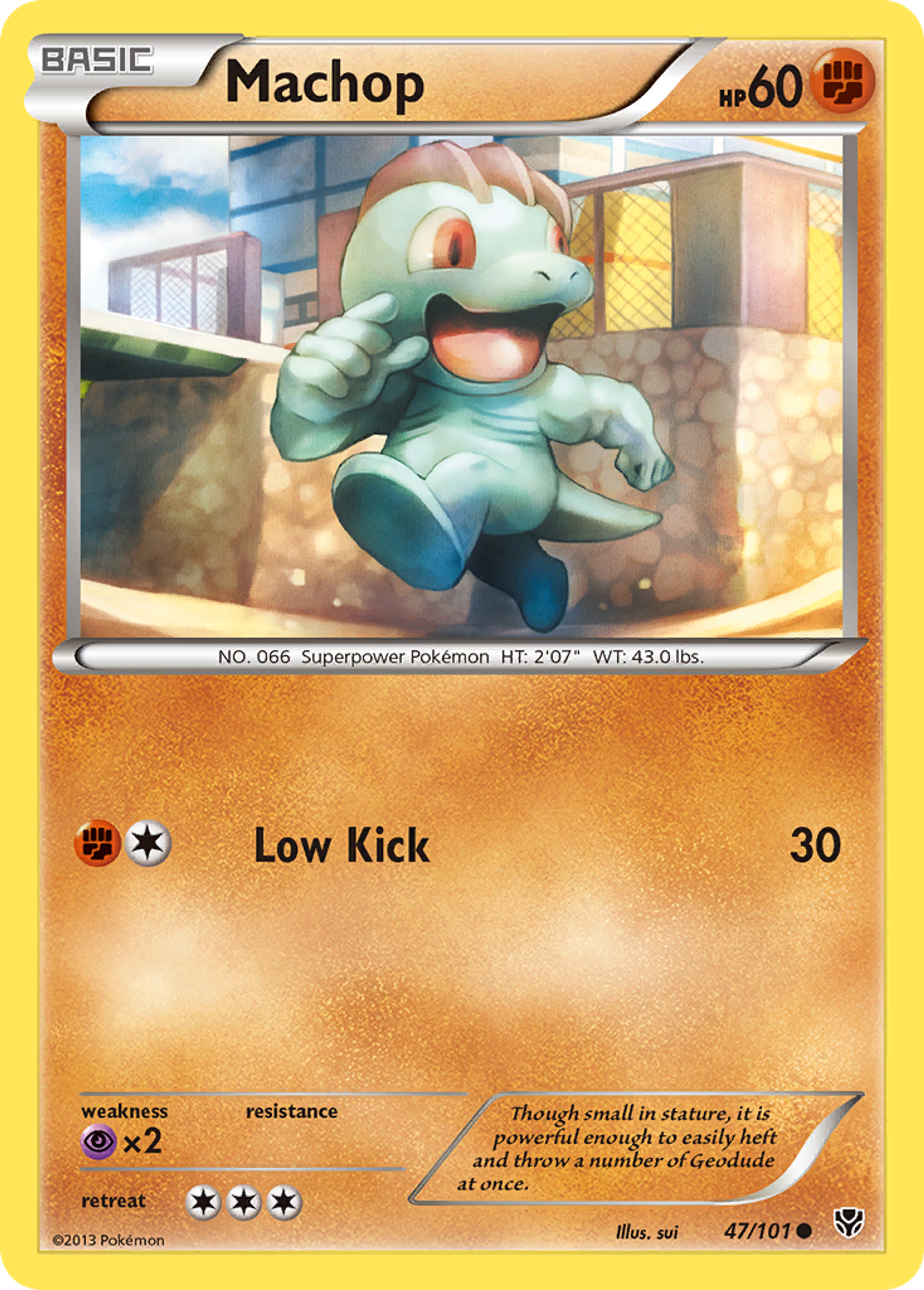 Machop — Plasma Blast — Pokémon