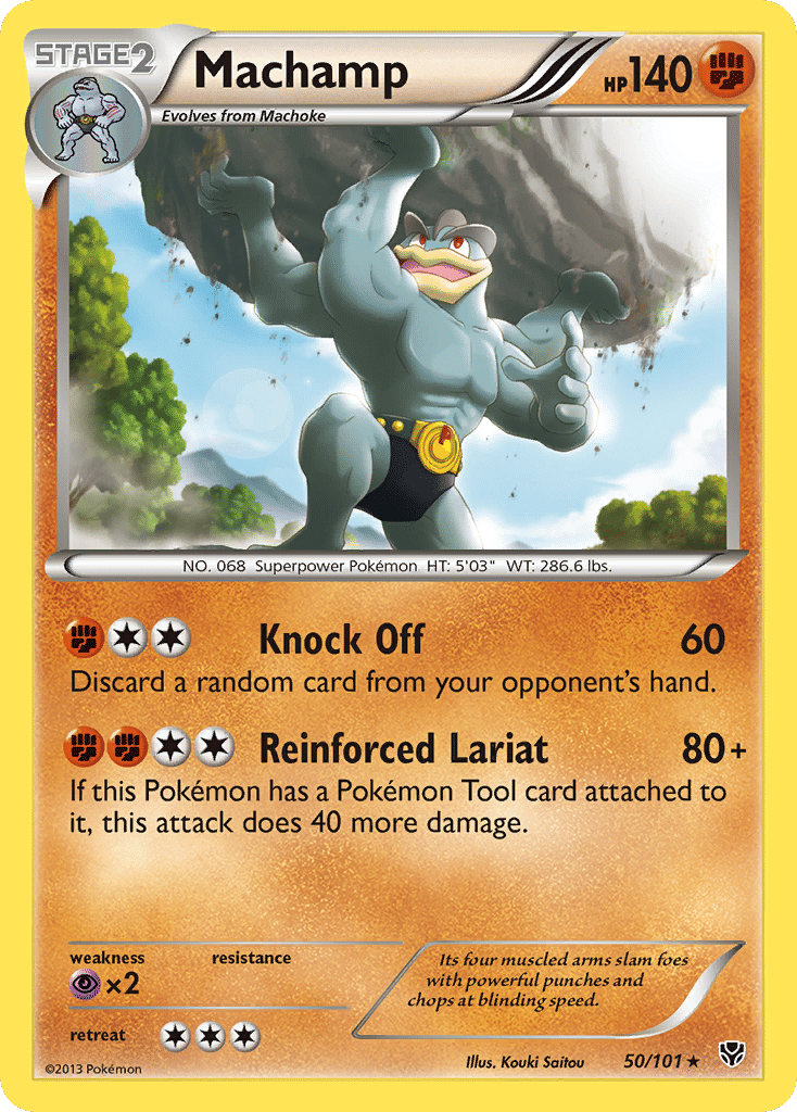 Machamp — Plasma Blast — Pokemon