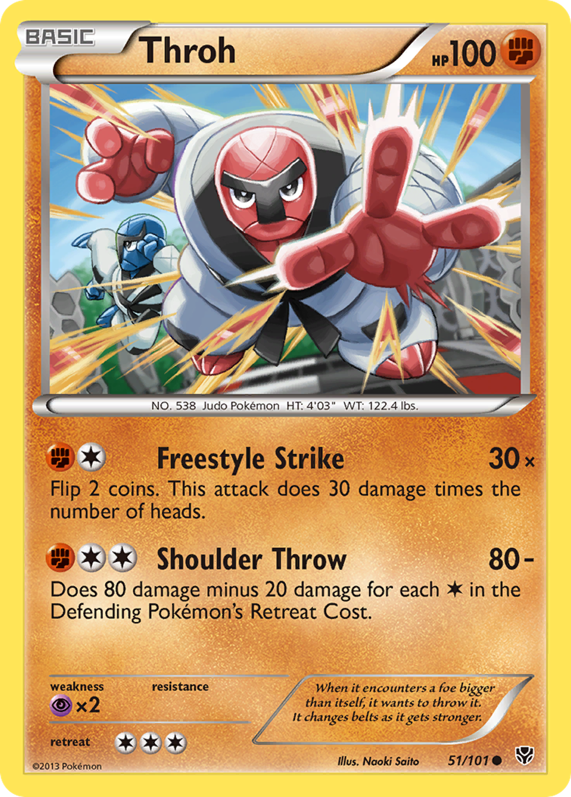 Throh — Plasma Blast — Pokémon