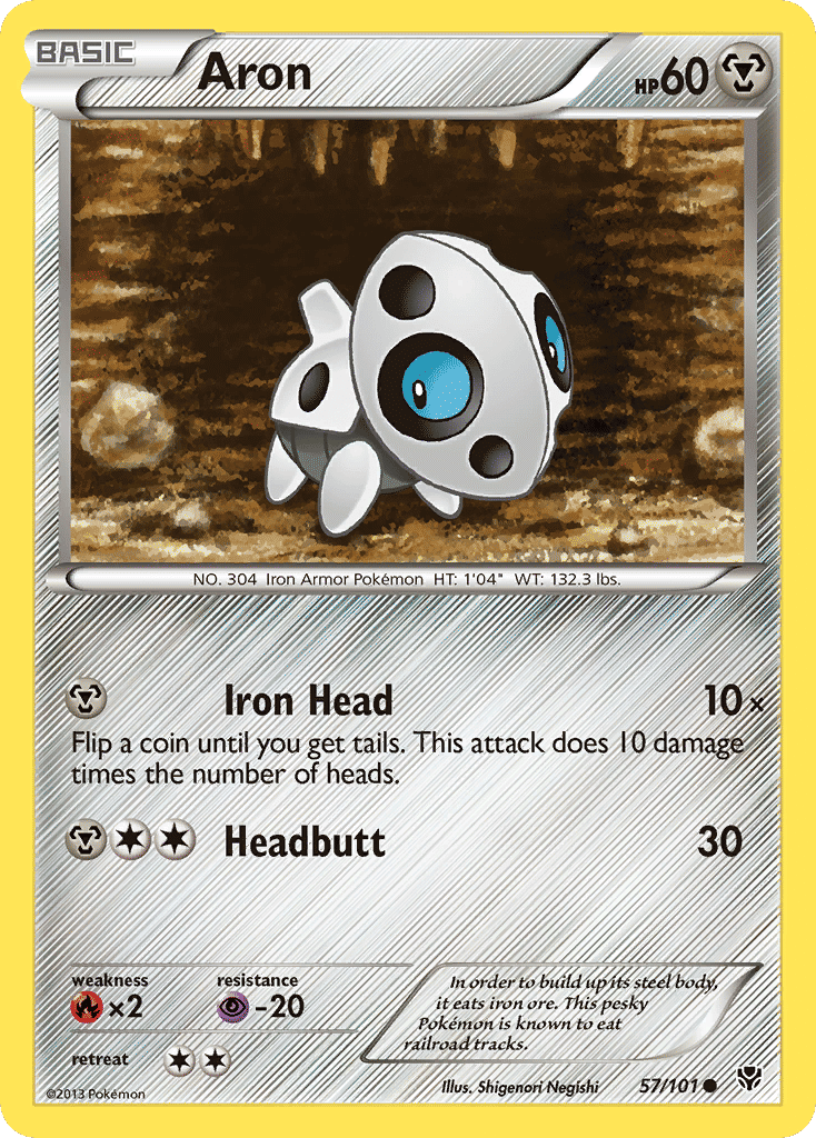 Aron — Plasma Blast — Pokemon