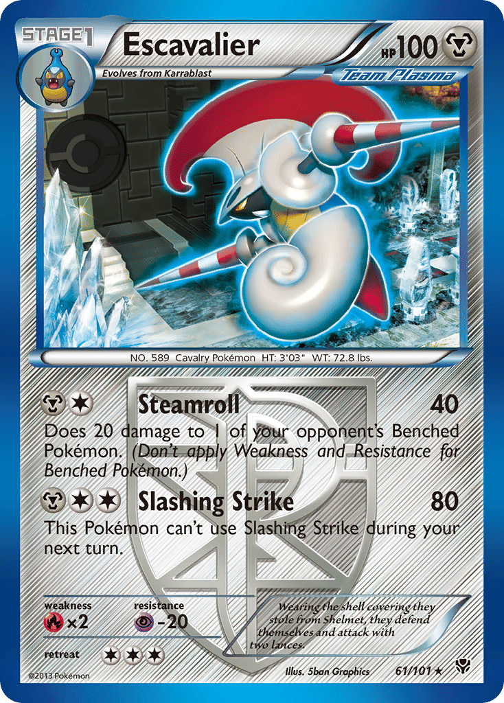 Escavalier — Plasma Blast — Pokemon