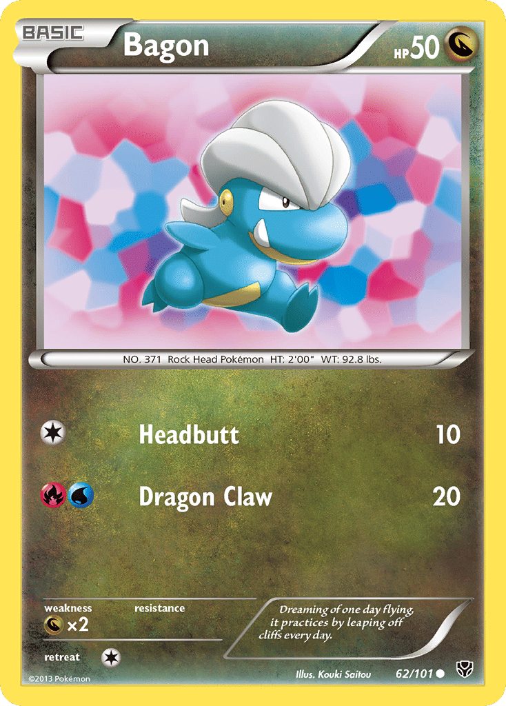 Bagon — Plasma Blast — Pokemon