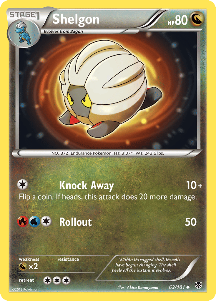 Shelgon — Plasma Blast — Pokemon