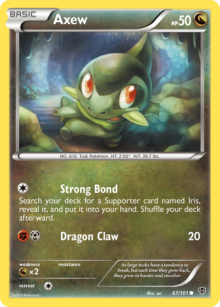 Axew — Plasma Blast — Pokemon