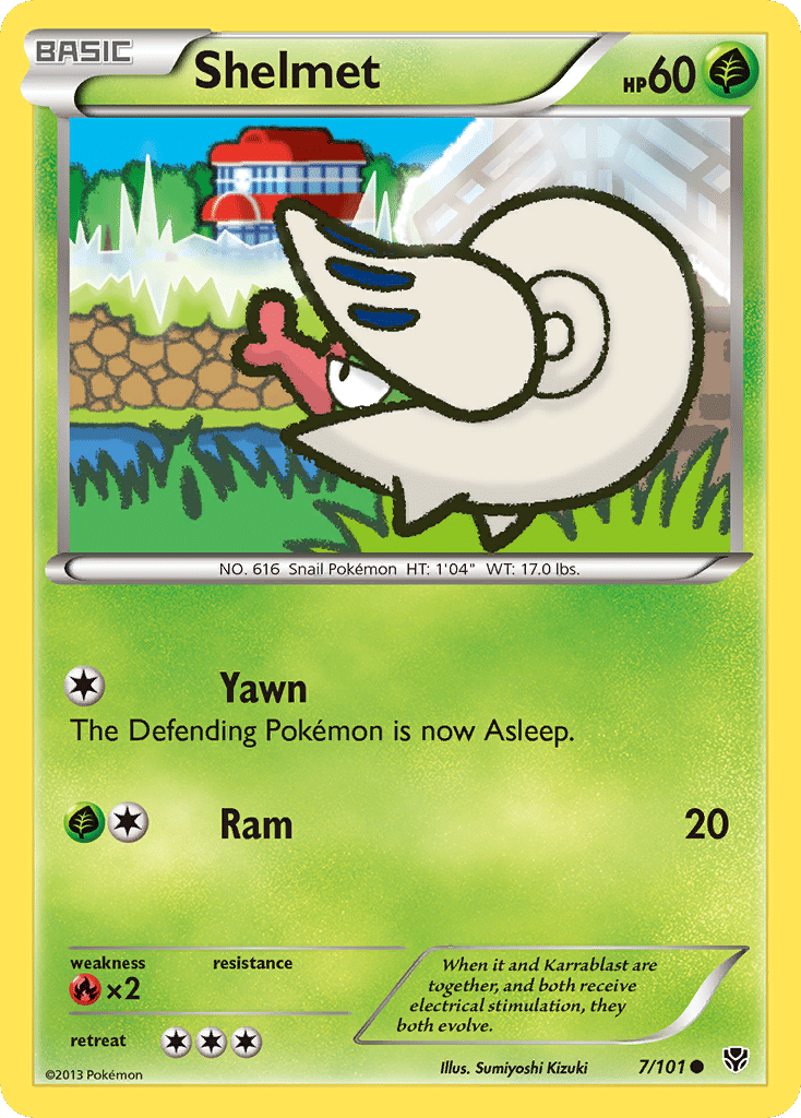 Shelmet — Plasma Blast — Pokemon