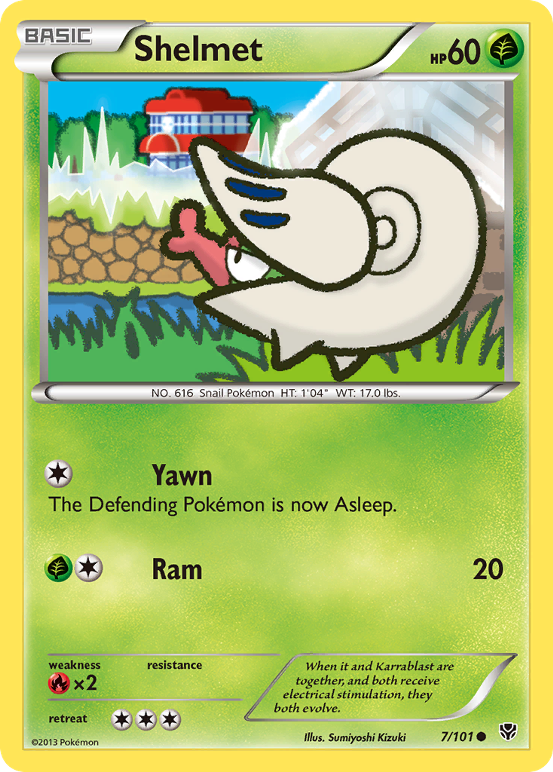 Shelmet — Plasma Blast — Pokémon