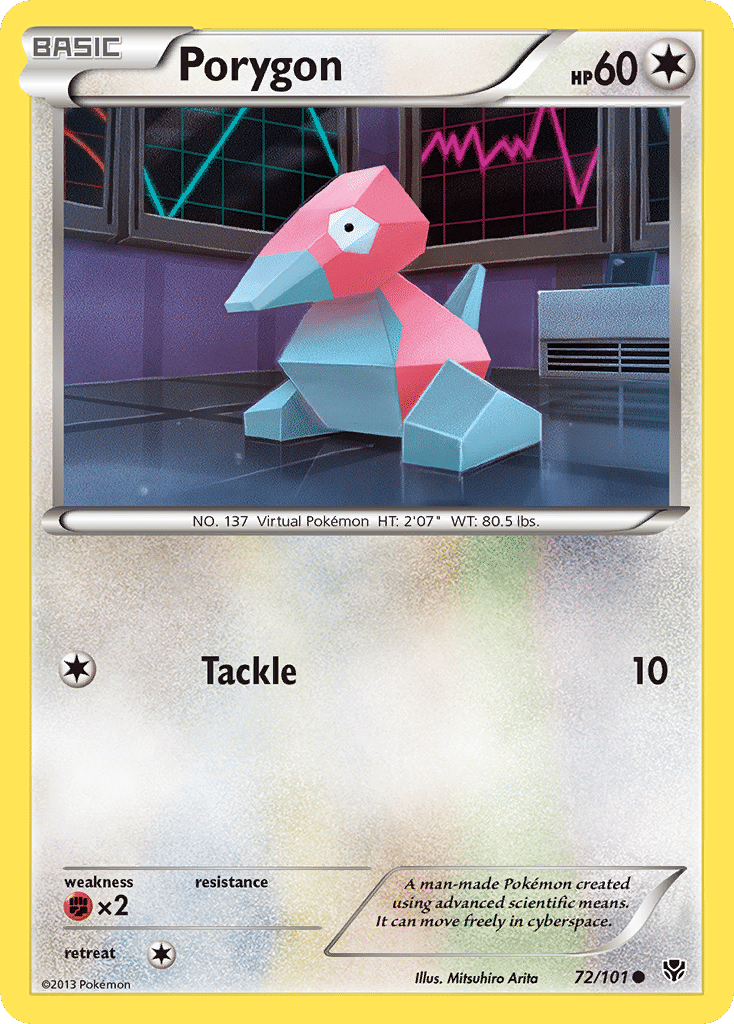 Porygon — Plasma Blast — Pokemon