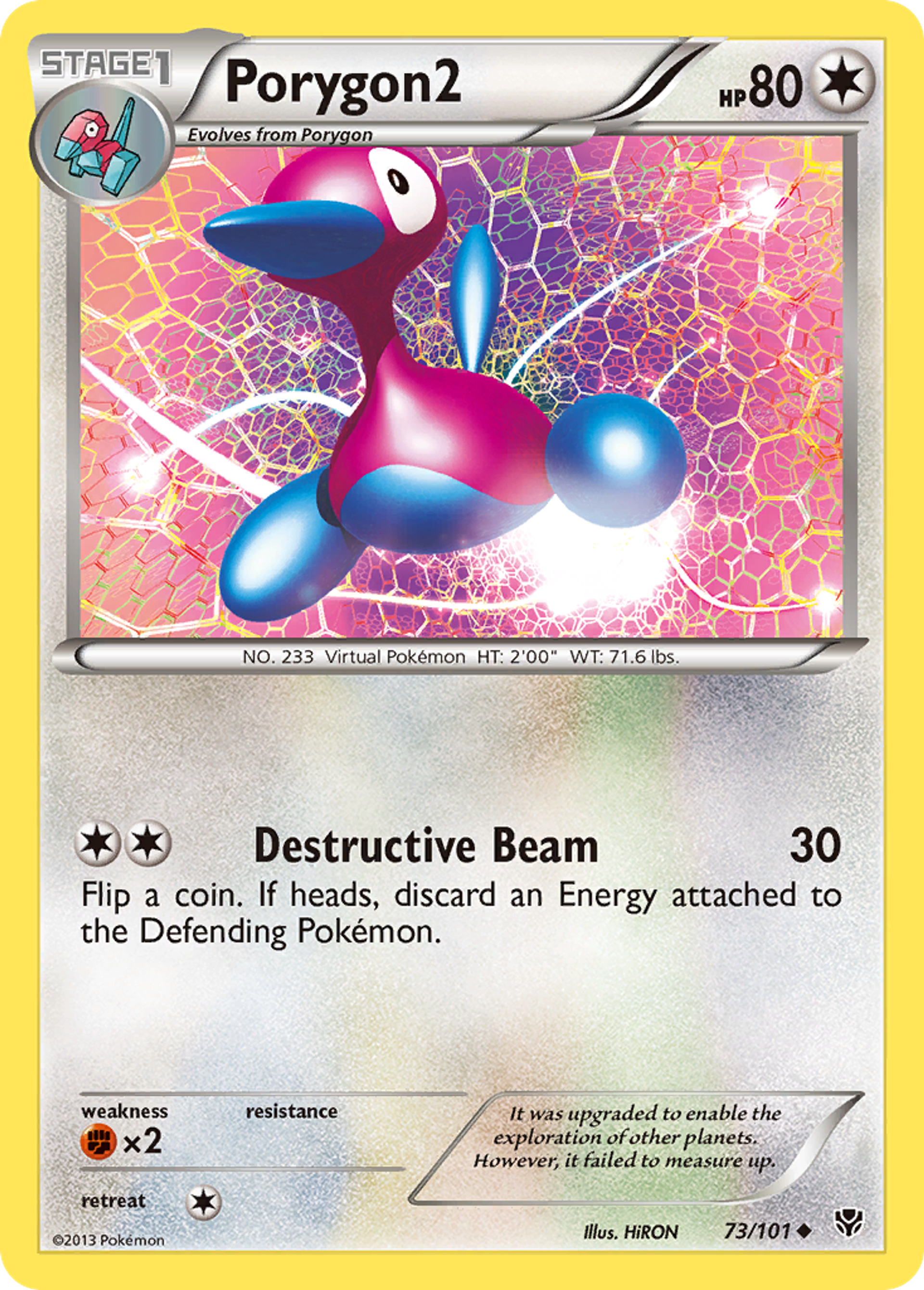 Porygon2 — Plasma Blast — Pokémon