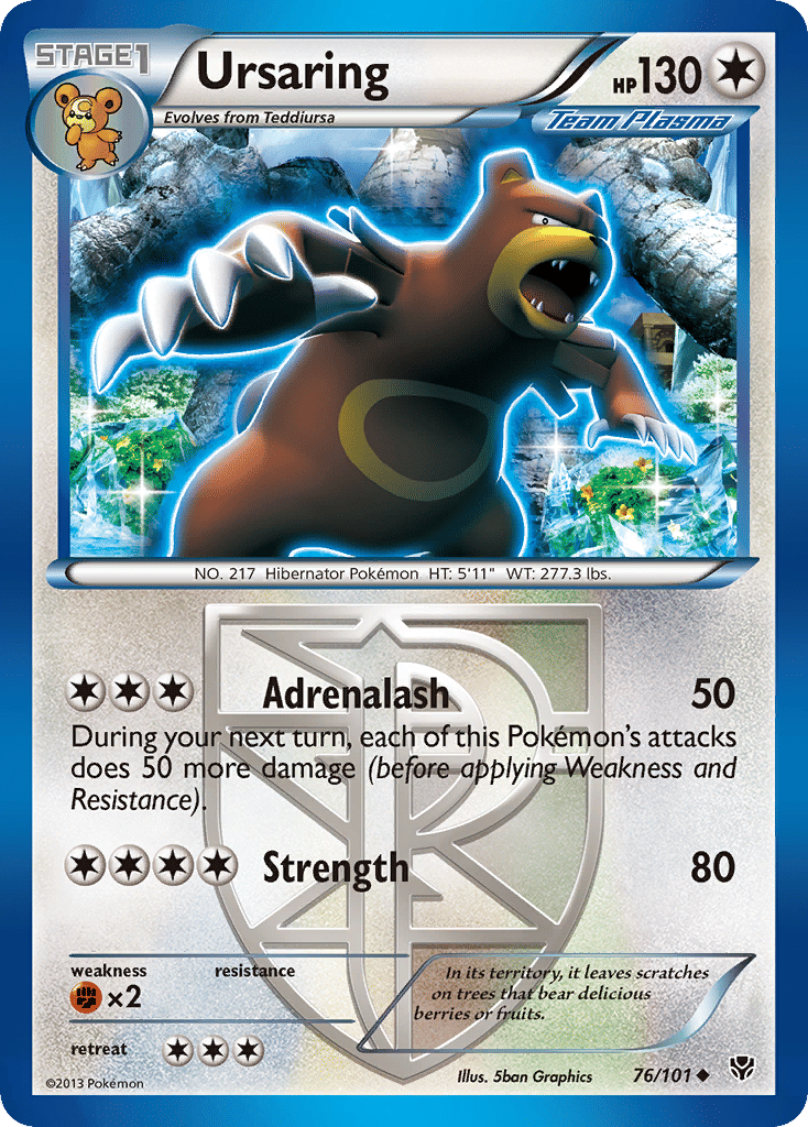 Ursaring — Plasma Blast — Pokemon