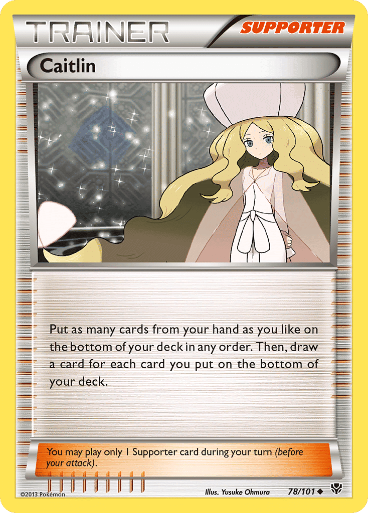 Caitlin — Plasma Blast — Pokemon