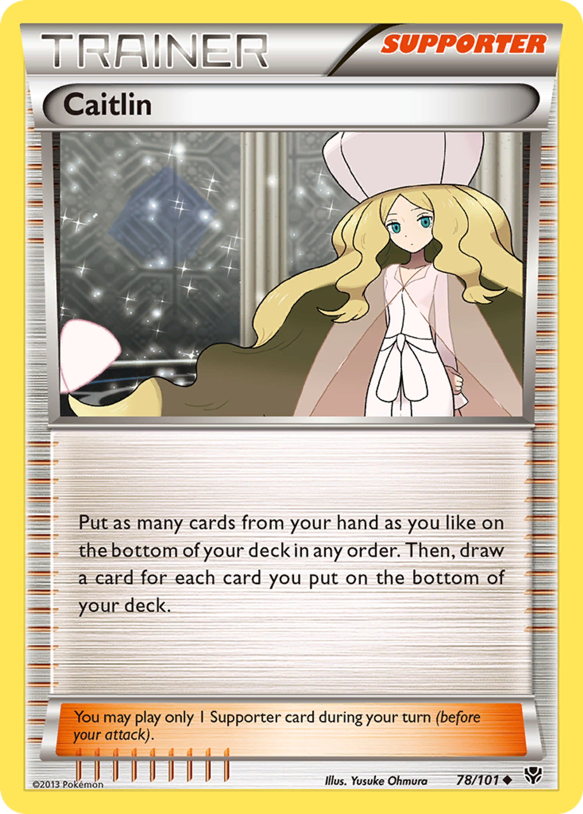 Caitlin — Plasma Blast — Pokémon
