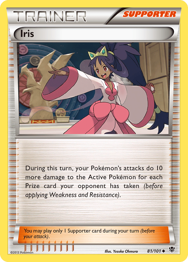 Iris — Plasma Blast — Pokemon