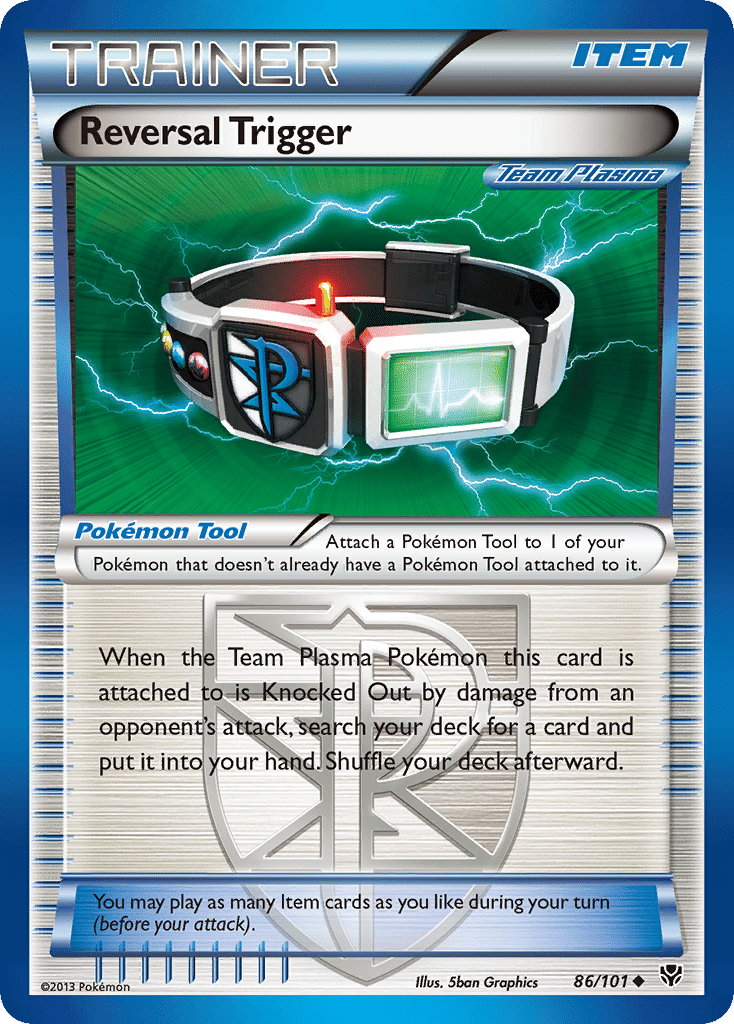 Reversal Trigger — Plasma Blast — Pokemon