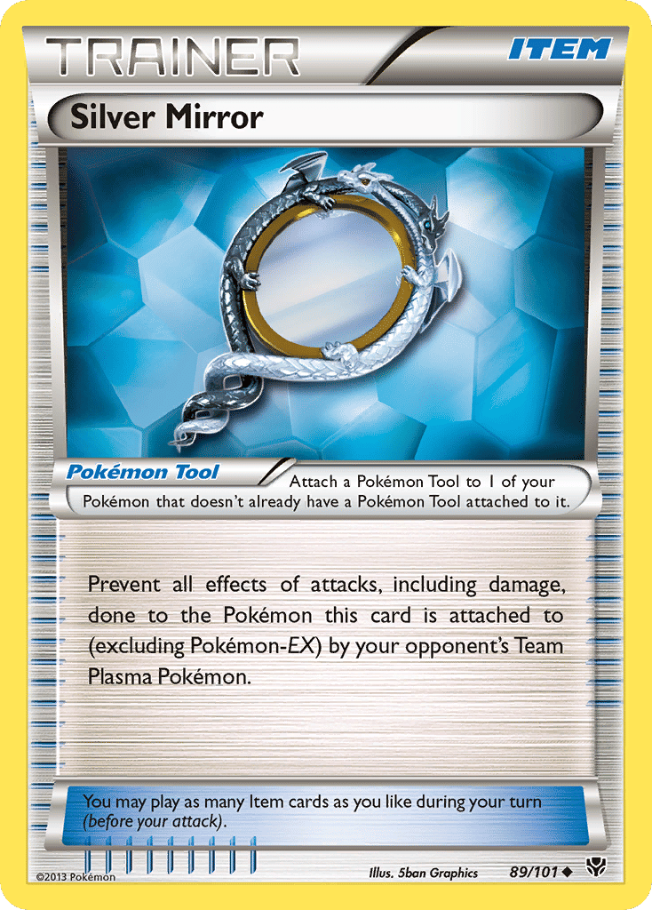 Silver Mirror — Plasma Blast — Pokemon