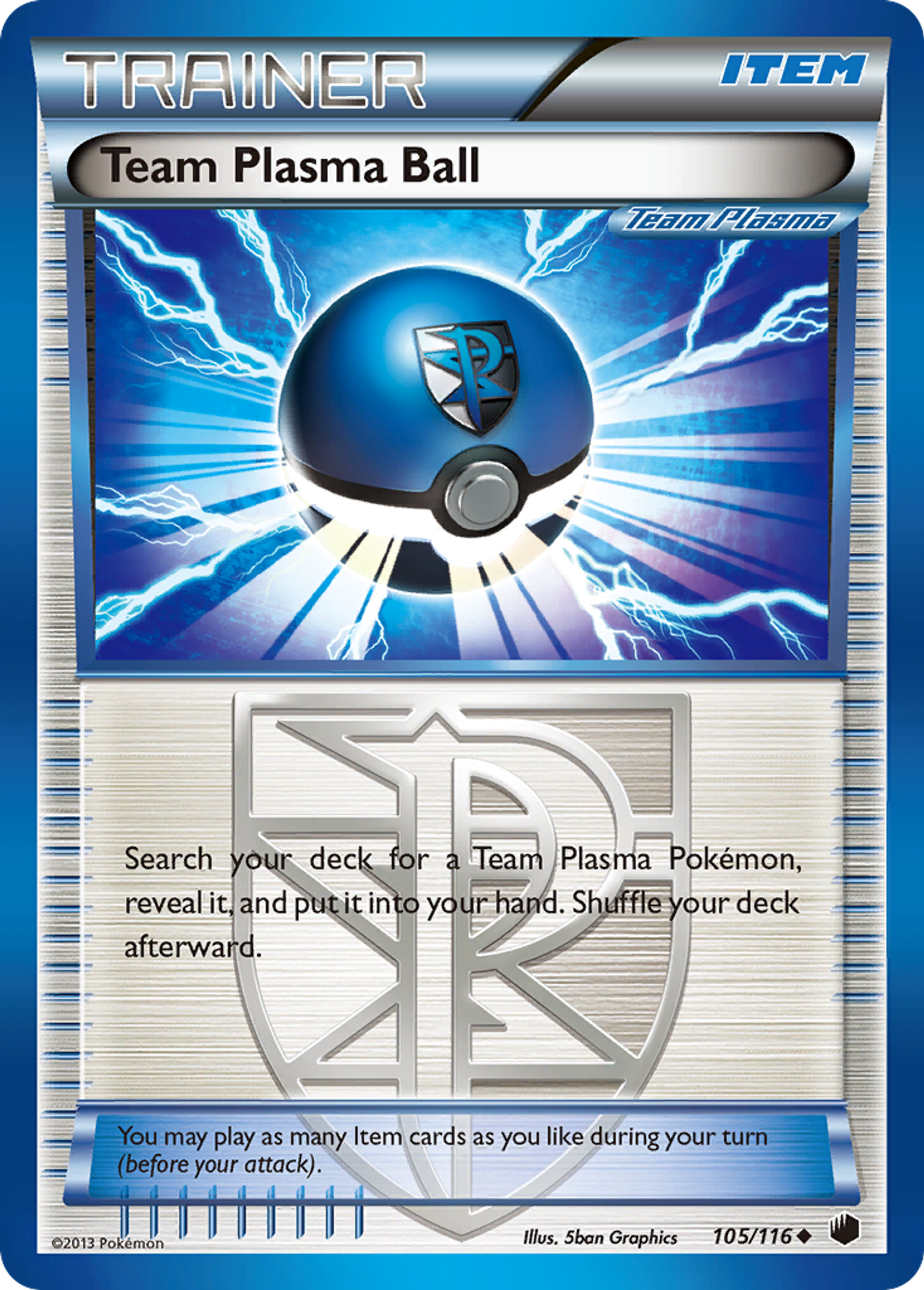 Team Plasma Ball — Plasma Freeze — Pokemon